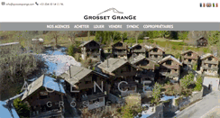 Desktop Screenshot of grossetgrange.com